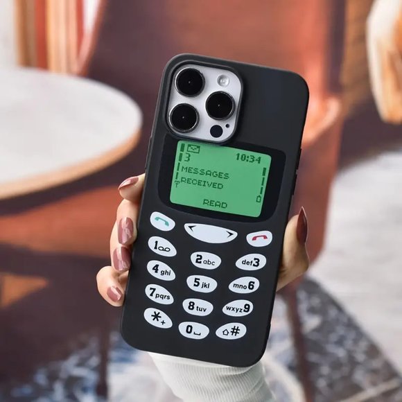 Cell Phone Pattern Design Shockproof Slim Protective Cove Anti-Fall Sleeve Phone - Picture 2 of 5